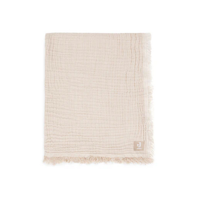 Jollein Filt vagga Hydrophil Fringe Stripe Biscuit