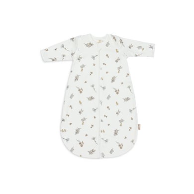 Jollein Slaapzak Basic Stripe met afritsbare mouwen jeansblauw