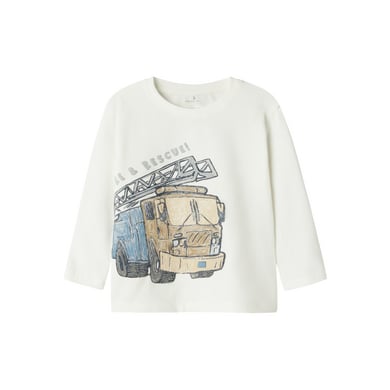 name it Camicia a maniche lunghe Nmmdusty Cloud Dancer