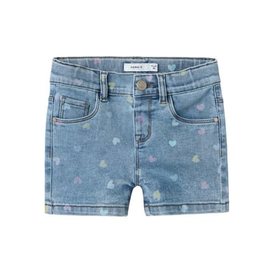 name it Jeans Shorts Nmfsalli Medium Blå Denim