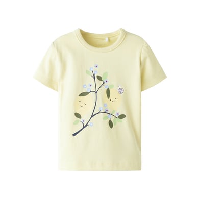 name it T-shirt Nbffaberry Pastel Yellow