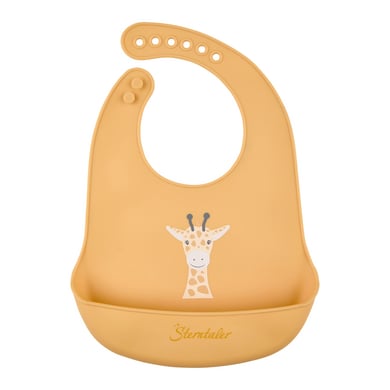 Sterntaler Siliconen slabbetje giraffe Kaya