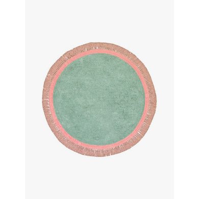 Tapis Petit Bubblegum grön rosa matta ⌀130 cm
