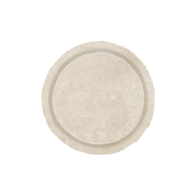 Tapis Petit Matta Elephant beige ⌀130 cm