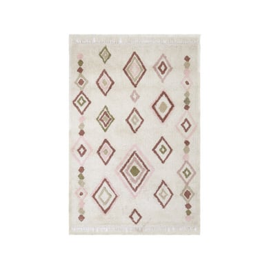 Tapis Petit Liz Pink Aubergine 90 x 65 cm