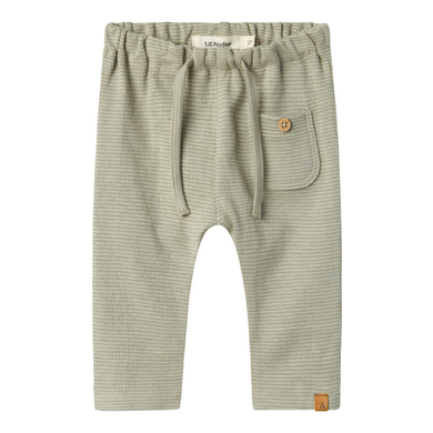 Pantaloni Lil'Atelier Nbmfeng grigio muschio