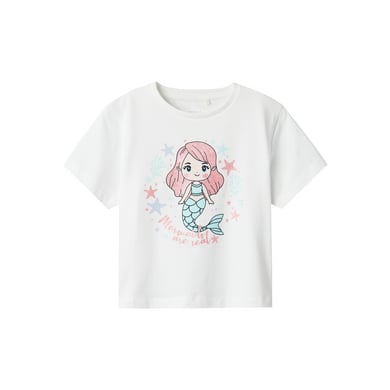 name it T-shirt Nmffrejane Lucent White
