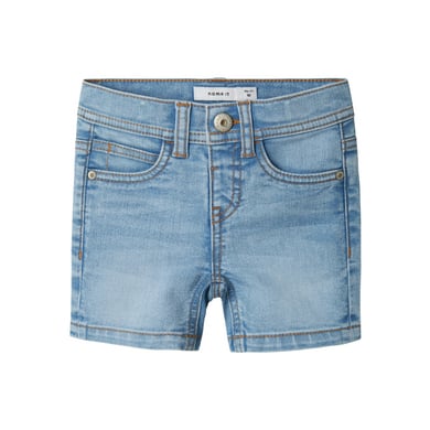 name it Jeansshorts Nmmsilas Light Blue Denim