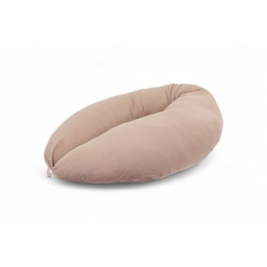 HOBEA Duitsland verzorgingskussen mousseline taupe + hoes