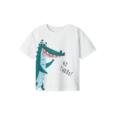 name it T-shirt Nmmhelge Lucent White