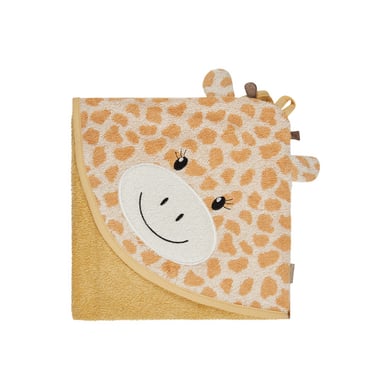 Sterntaler Motief badcape 100 x 100 cm Kat Lilly steengroen