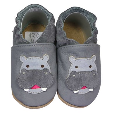 HOBEA Kruipschoenen nijlpaard grijs
