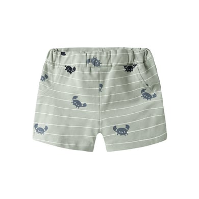 name it Shorts Nbmvroels Aqua grå krabbor