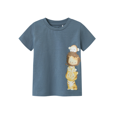 name it T-shirt Nbmharrison Blå Melange
