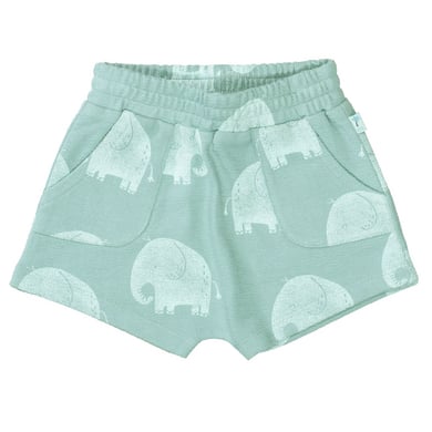 Staccato Shorts washed petrol patroon