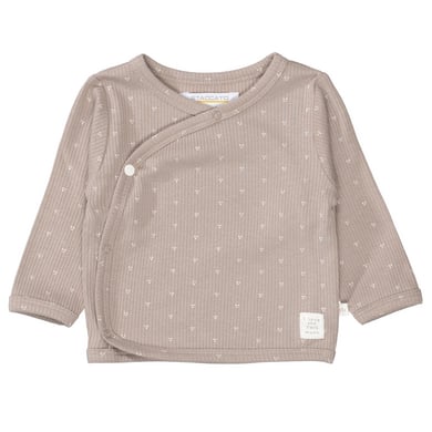 Staccato Wikkelshirt met koffiedessin