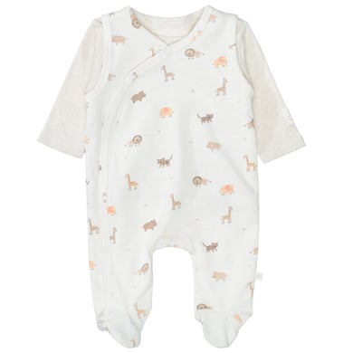 Staccato Rompers+shirt melk met patroon