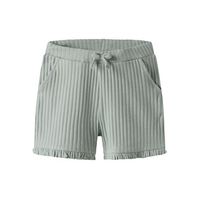 Name it Shorts Nmfjessia Aqua Grijs