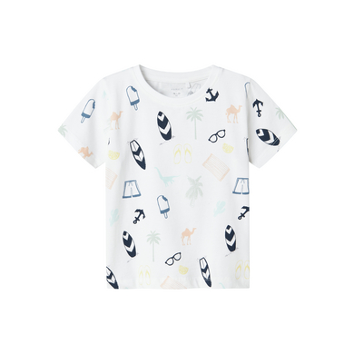 name it T-shirt Nmmjer Bright White
