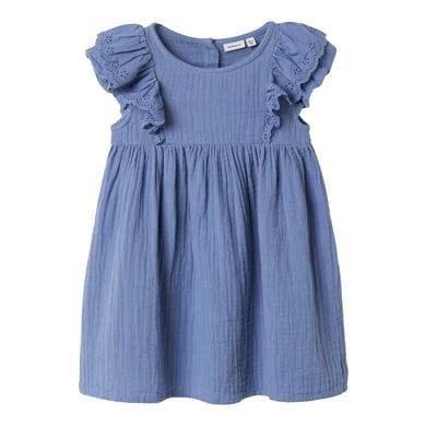 Name it Nmfhakki gebleekte denim jurk