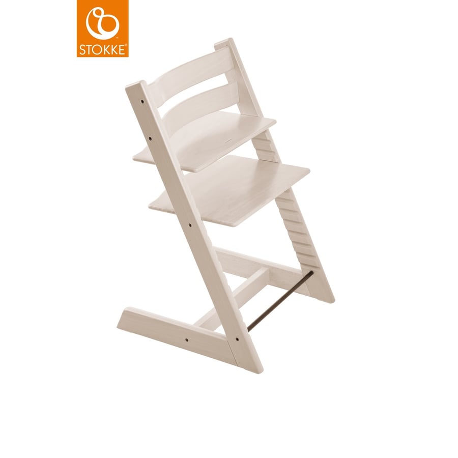 Image of STOKKE® Tripp Trapp® Sedia - Faggio bianco biancowash059