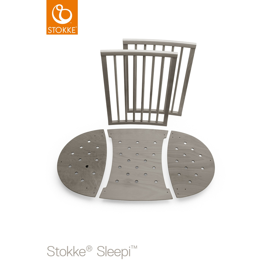 STOKKE® Sleepi™ Kinderbett Umbausatz Hazy Grey