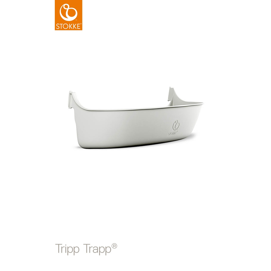 STOKKE® Tripp Trapp® Bandeja de almacenamiento para trona blanco