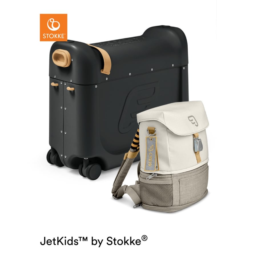 Image of JETKIDS™ BY STOKKE® Pack da viaggio BedBox™ + Crew BackPack™ nero059