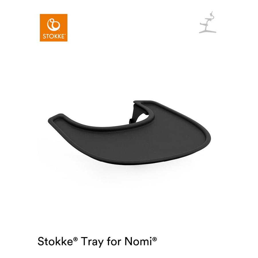 Image of Stokke® Nomi® Vassoio nero059