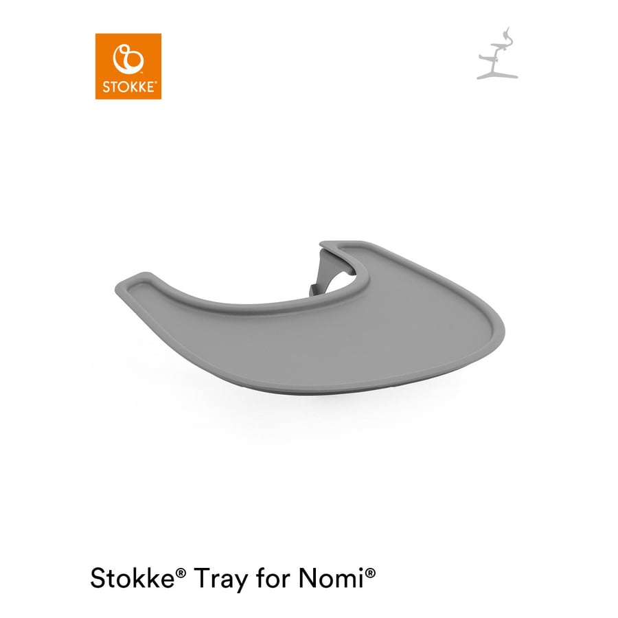 Image of Stokke® Nomi® Vassoio grigio059