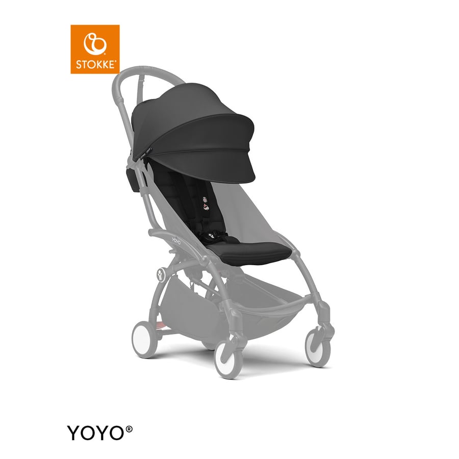 Image of Stokke® YOYO® Rivestimento colorato 6+ nero059