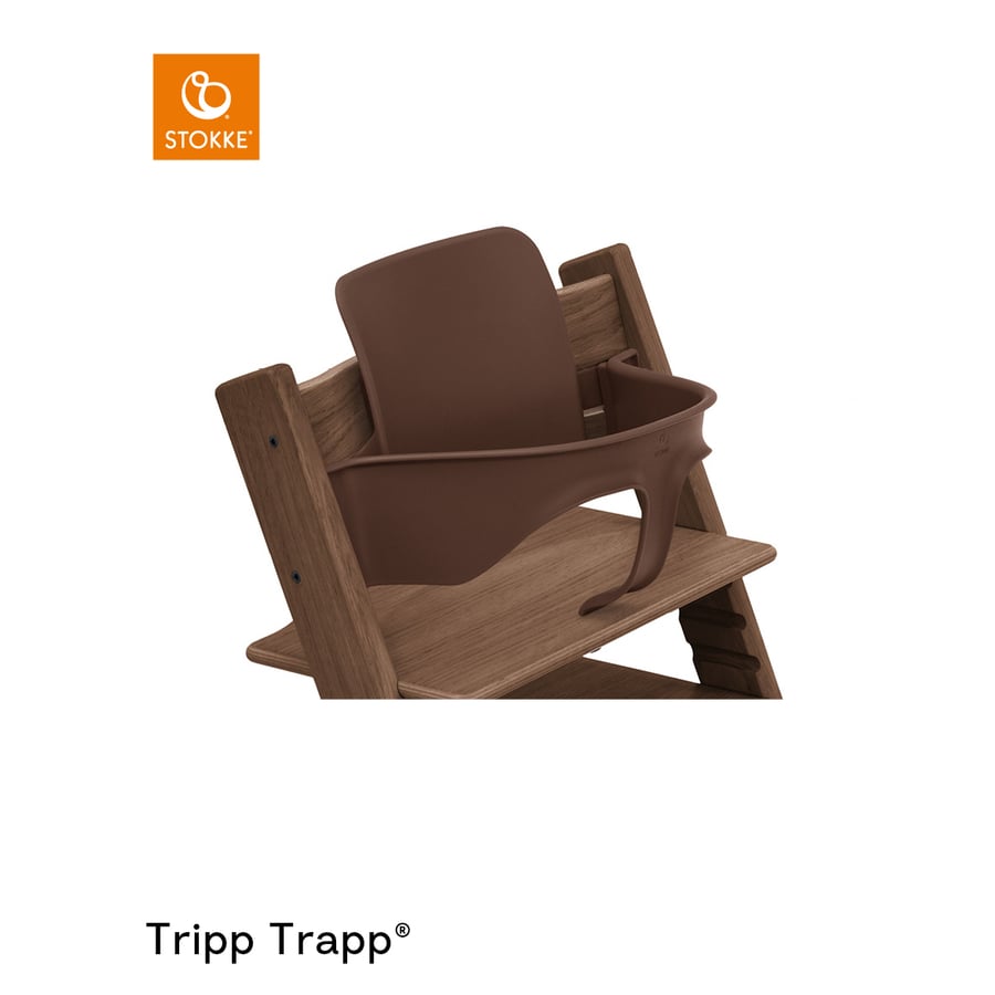 Image of STOKKE® Tripp Trapp® Baby Set V2 Marrone caldo059