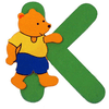 BIECO Beertje Letter K