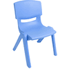 BIECO Blå barnstol av plast
