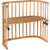 babybay Sideseng/Sengekant Original natur, oljet med ekstra ventilasjon 