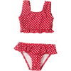 PLAYSHOES Girls Strój kąpielowy 2-częściowy kolor czerwony