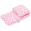 Pinolino Ropa de cama para cochecito de muñecas Corazoncitos rosa, 2 piezas