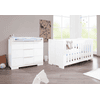 Pinolino Chambre bébé duo lit commode Polar bois 70x140 cm