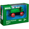 BRIO® WORLD Batteridrevet lokomotiv - grønt