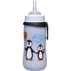 nip Straw Cup sininen PP 330 ml pingviinit 