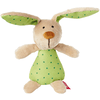 sigikid Rattle Rabbit Red Stars Collection