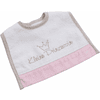 Be Be' s Collection Bavaglino con chiusura in velcro Little Princess rosa 