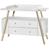 Schardt Commode à langer plan Holly Nature blanc/couleurs bois