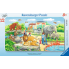 Ravensburger runko-palapeli - matka eläintarhaan, 15 kappaletta