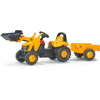 rolly®toys rollykid JCB med rollyKid tilhenger og rollyKid laster 023837