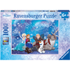RAVENSBURGER Puzzle  XXL 100 elementów Disney Kraina Lodu - Magia lodu