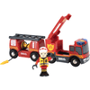 BRIO řídící hasičský vůz se světlem a zvukem 33811