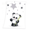 babybest® Microfaser-Flauschdecke Kleiner Panda 75 x 100 cm