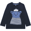 ESPRIT Camisa manga larga bear azul marino 