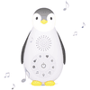 ZAZU ZOE - Pingviini Bluetooth-musiikkisoitin ja yövalo, harmaa